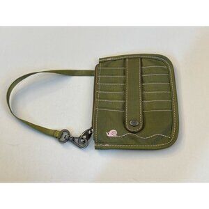 Mosey Wristlet Wallet Card Holder Green OC28